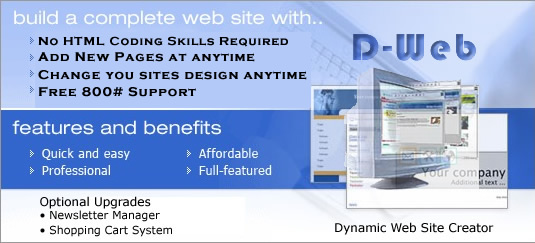 Dweb Web Site Creator
